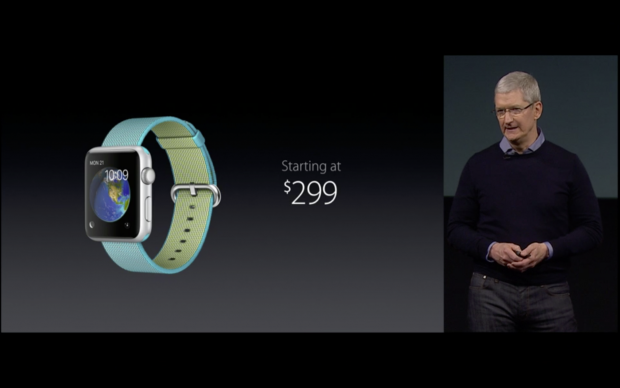 Apple Watch mit neuen Armbändern (Bild: Apple/Screenshot: Golem.de)